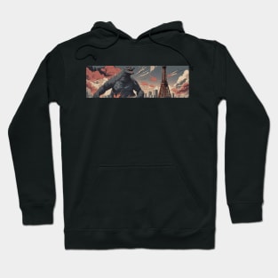 Tokyo Godzilla Rising Hoodie